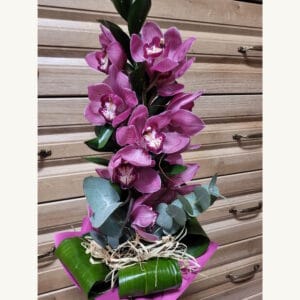 Kytica s orchideou